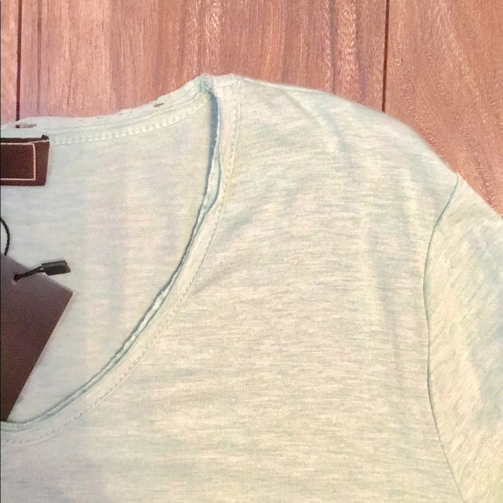 NWT V-Neck Distressed Tee